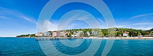 Portoroz beach and holiday resort, Slovenia