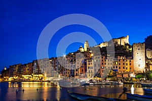 Portovenere, a colorful seaside Italian village