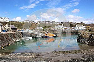 Portpatrick harbour in Galloway, Scotland