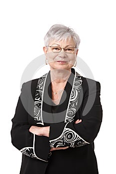 Portrait of active senior woman