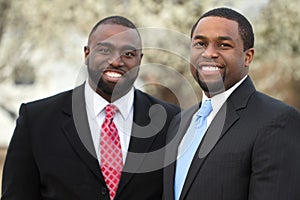 Portrait of African American businessmen