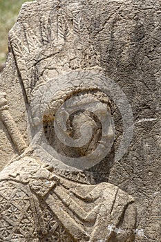 Portrait of Antiochus in Arsameia ancientcity