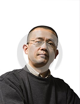 Portrait of asian adult man