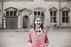 Portrait of asian girl