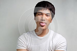 Portrait of Asian Male Model