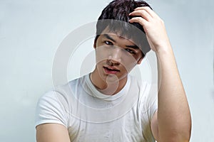 Portrait of Asian Male Model