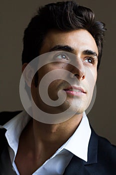 Portrait of attractive businessman photo