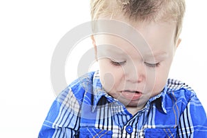 Portrait Of Baby Boy Crying