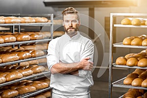 Portrait of a baker