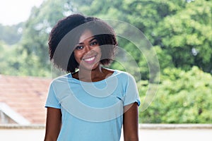 Portrait of a beautiful african american woman