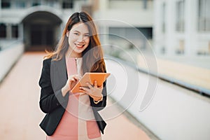 Portrait of a beautiful authentic satisfied business woman looking at camera. Concept for leadership and successful startup millen