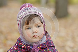 Portrait of beautiful baby