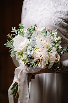 Portrait of beautiful bride