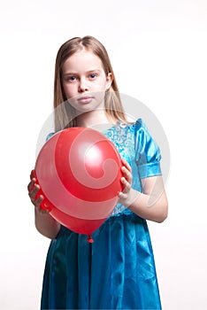 Portrait of beautiful child, young girl