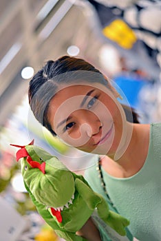 Portrait of beautiful Thai girl