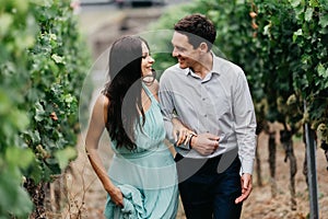 Portrait of a beautiful wedding couple