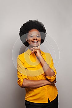 Portrait of beautyful happy confident business woman