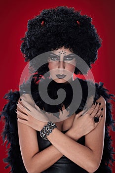 Portrait of black bogy