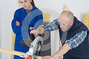 portrait bored apprentice