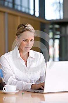 Portrait of business woman