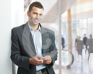 Portrait of businessman