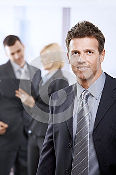 Portrait of businessman