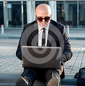 Portrait of businessman