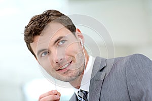 Portrait of businessman