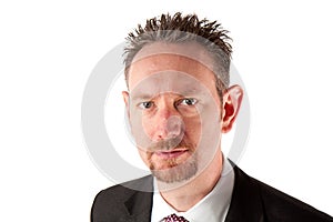 Portrait of Businessman with Goatee Beard