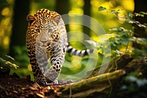 Portrait cat hunter leopard big wild nature wildlife predator animal