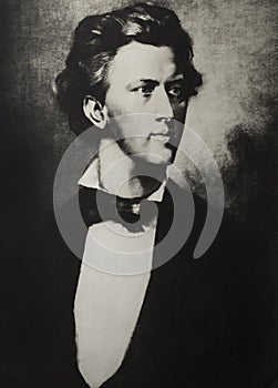 Portrait of composer Frederic Chopin