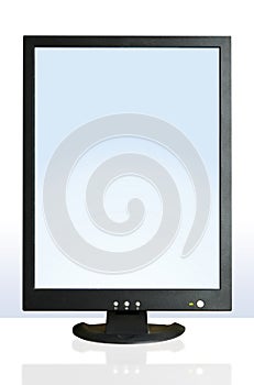 Portrait computer monitor