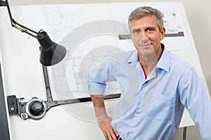 Portrait Of Confident Architect