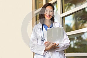 Portrait of a confident Asian healthcare provider.