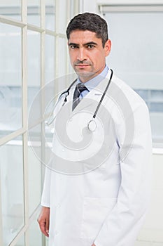 Portrait of a confident male doctor