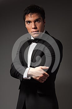 Portrait of a confident man