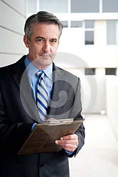 Portrait of a confident mature businessman