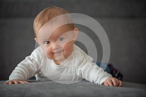 Portrait Of A Cute Baby