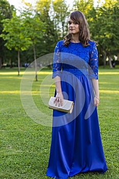 Portrait of cute girl at the outdoor