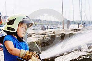 Portrait of a cute little boy