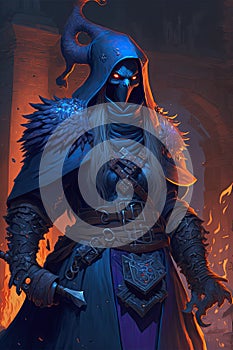 Kenku Wizard Female old Generative AI photo