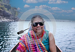 Portrait at Devki river