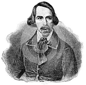 Portrait of Emanuel von Geibel photo