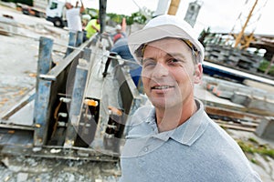 portrait engineer outdoor