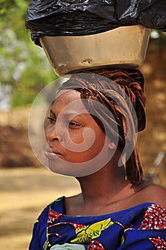 Portrait of an extremely beautiful african women