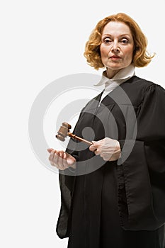 Portrait of a female judge