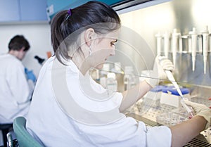 Portrait of a female researcher