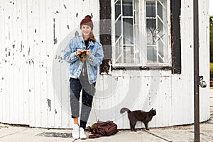 Portrait female student