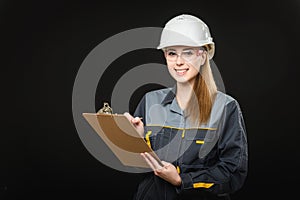 Portrait of a female worker