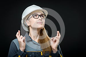 Portrait of a female worker